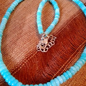 Ethiopian Opal bead necklace
